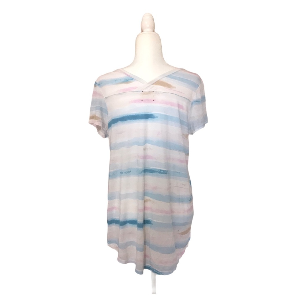 Anthropologie T.LA Short Sleeve Tee Multi - Picture 2 of 9